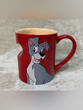 Disney Lady and The Tramp Red Tramp Dog Coffee Tea Cup Mug